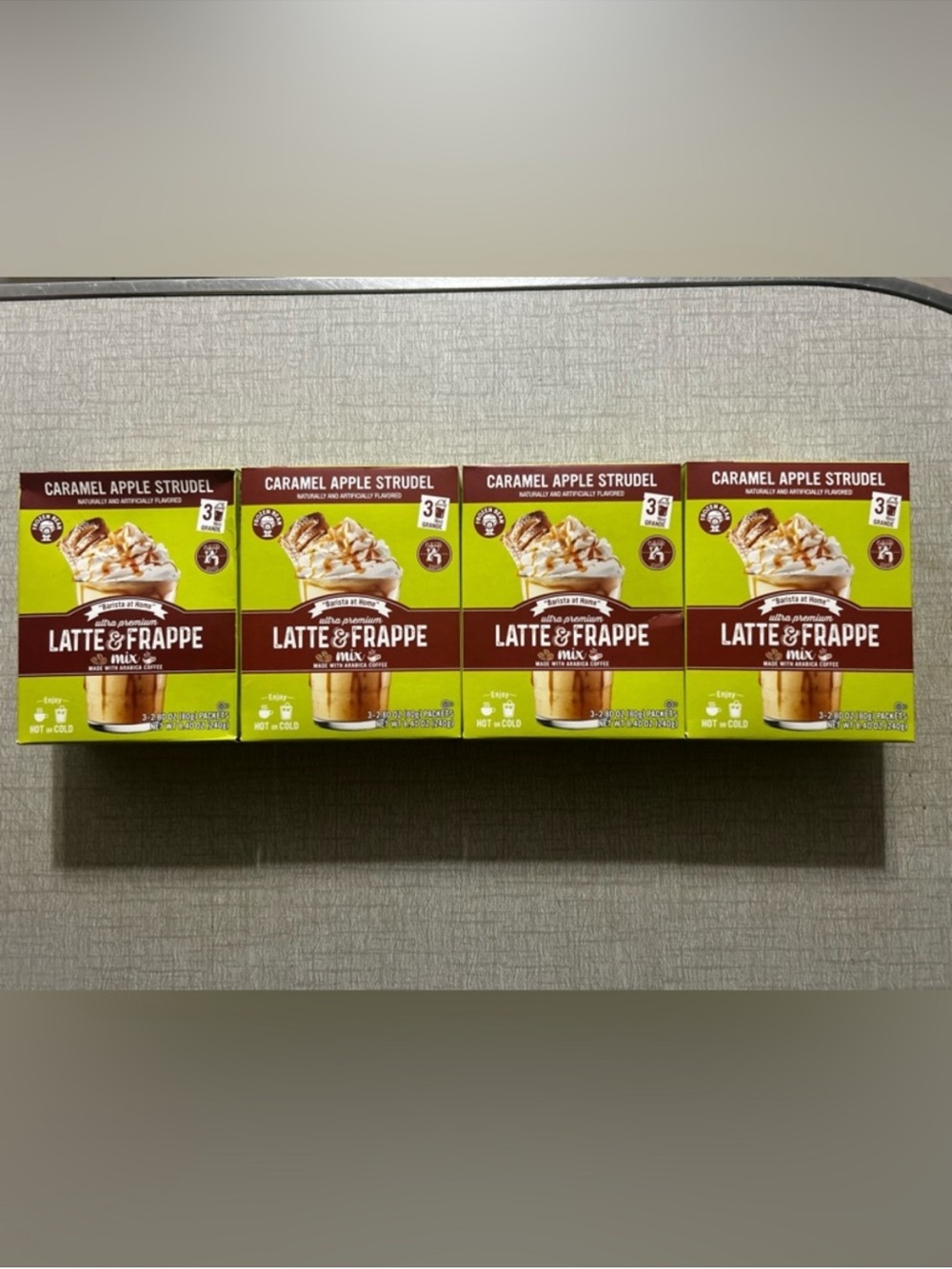 4 box bundle - Caramel Apple Strudel Latte & Frappe Mix